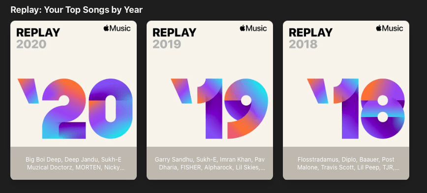 Apple music replay playlist 